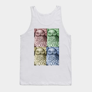 House Colors Owl Tank Top